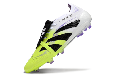 Adidas Predator Elite 25 Foldover Tongue FG Low-Tops Football Boots - Yellow/Black/White