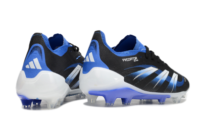 Adidas Predator Elite 25 FG Low-Tops Football Boots - Black/Blue/White
