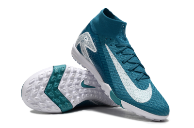 Nike Air Zoom Mercurial Superfly 10 Elite TF High-Tops Football Shoes - Blue/White