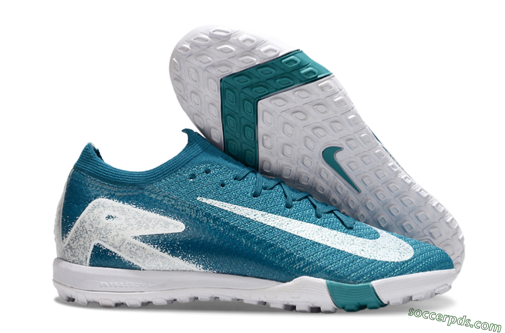 Nike Air Zoom Mercurial Vapor 16 Elite TF Low-Tops Football Shoes - Blue/White 1
