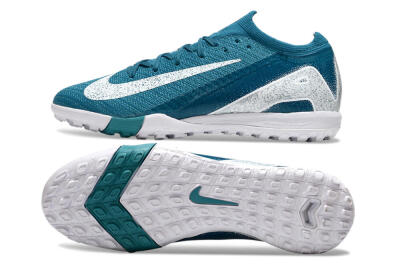 Nike Air Zoom Mercurial Vapor 16 Elite TF Low-Tops Football Shoes - Blue/White