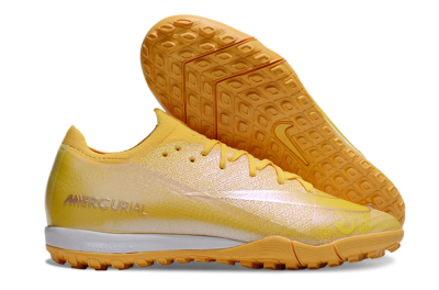 Nike Air Zoom Mercurial Vapor 16 Elite TF Low-Tops Football Shoes - Yellow/White