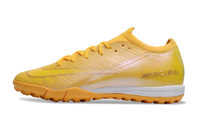 Nike Air Zoom Mercurial Vapor 16 Elite TF Low-Tops Football Shoes - Yellow/White