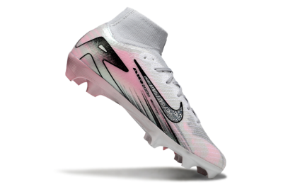 Nike Air Zoom Mercurial Superfly 10 Elite FG High-Tops Football Boots - Silver/Pink/Black