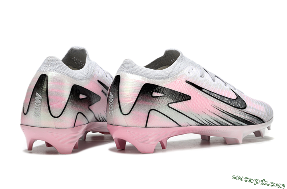 Nike Air Zoom Mercurial Vapor 16 Elite FG Low-Tops Football Boots - Silver/Pink/Black 6