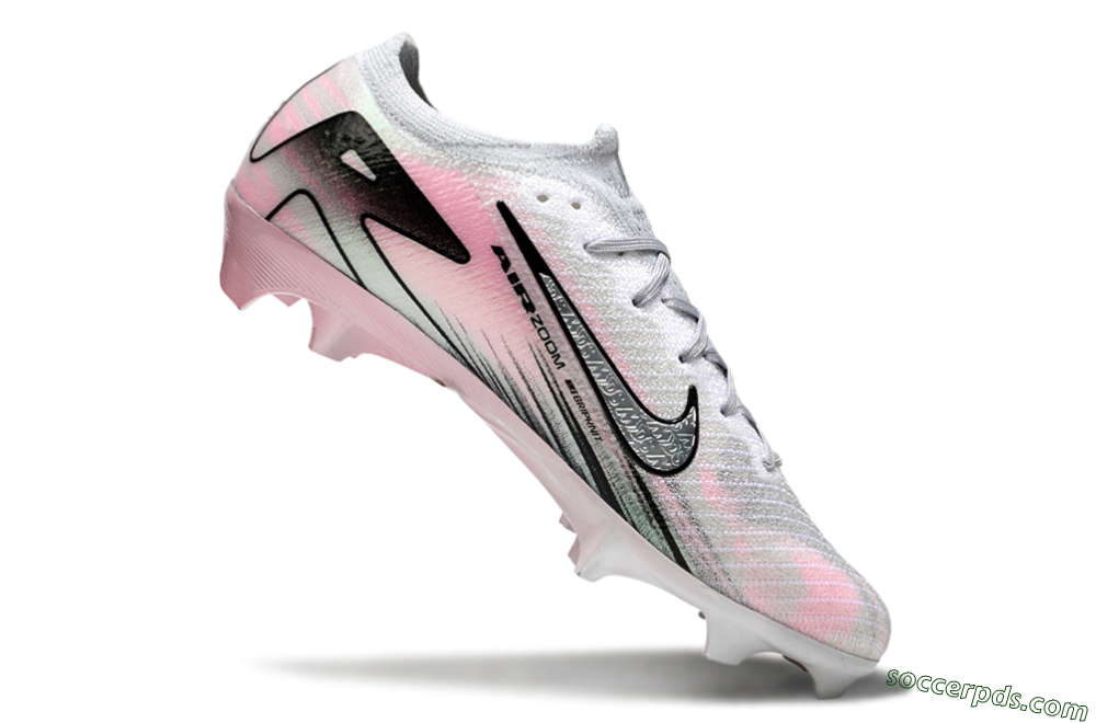 Nike Air Zoom Mercurial Vapor 16 Elite FG Low-Tops Football Boots - Silver/Pink/Black 4