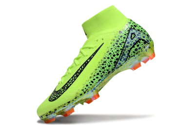 Nike Air Zoom Mercurial Superfly 10 Elite FG High-Tops Football Boots - Yellow/Black/Leopard