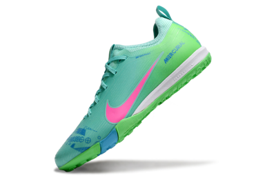 Nike Air Zoom Mercurial Vapor 16 Pro TF Low-Tops Football Shoes - Yellow/Pink/Blue