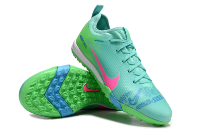Nike Air Zoom Mercurial Vapor 16 Pro TF Low-Tops Football Shoes - Yellow/Pink/Blue