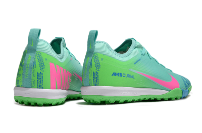 Nike Air Zoom Mercurial Vapor 16 Pro TF Low-Tops Football Shoes - Yellow/Pink/Blue