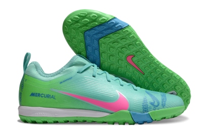 Nike Air Zoom Mercurial Vapor 16 Pro TF Low-Tops Football Shoes - Yellow/Pink/Blue