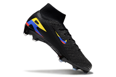 Nike Air Zoom Mercurial Superfly 10 Elite FG High-Tops Football Boots - Black/Red/Blue/Yellow