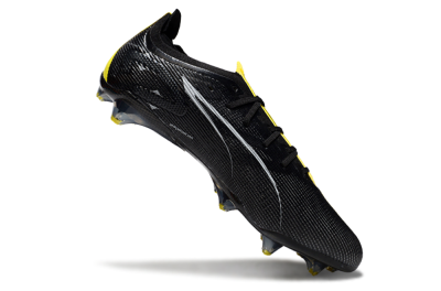Puma Ultra Ultimate FG Low-Tops Football Boots - Black/Yellow