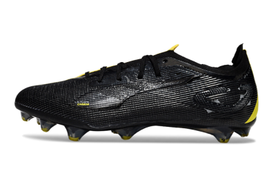 Puma Ultra Ultimate FG Low-Tops Football Boots - Black/Yellow