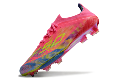 Adidas F50+ Elite Lightstrike Pro FG Low-Tops Football Boots - Red/Blue/Yellow