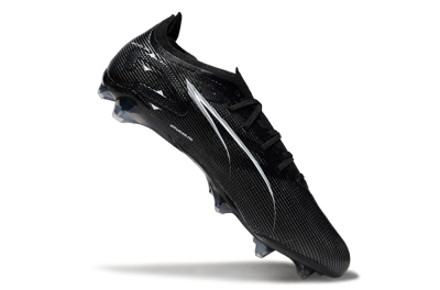 Puma Ultra Ultimate FG Low-Tops Football Boots - Black/White/Blue