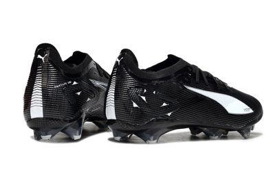 Puma Ultra Ultimate FG Low-Tops Football Boots - Black/White/Blue