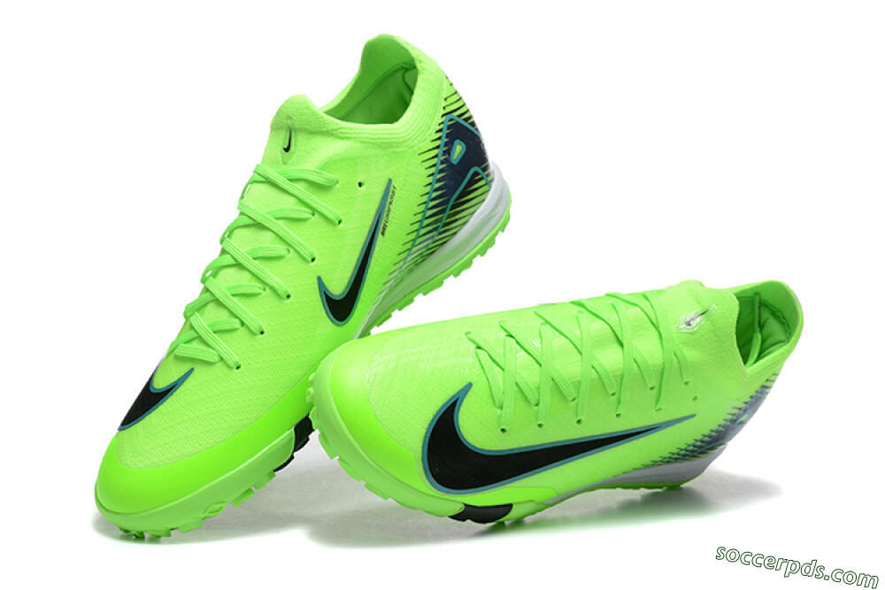 Nike Air Zoom Mercurial Vapor 16 Elite TF Low-Tops Football Shoes - Yellow/Black/White 3