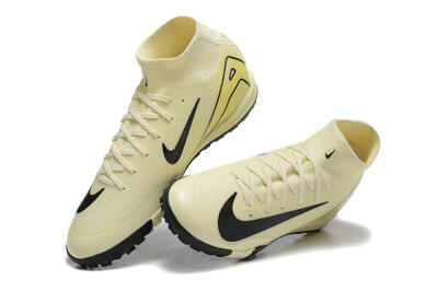 Nike Air Zoom Mercurial Superfly 10 Elite TF High-Tops Football Shoes - Beige/Black