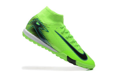 Nike Air Zoom Mercurial Superfly 10 Elite TF High-Tops Football Shoes - Yellow/Black/White