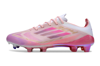 Adidas F50 Elite 304 FG Low-Tops Football Boots - Pink/Purple/Gold