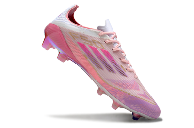Adidas F50 Elite 304 FG Low-Tops Football Boots - Pink/Purple/Gold