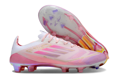 Adidas F50 Elite 304 FG Low-Tops Football Boots - Pink/Purple/Gold