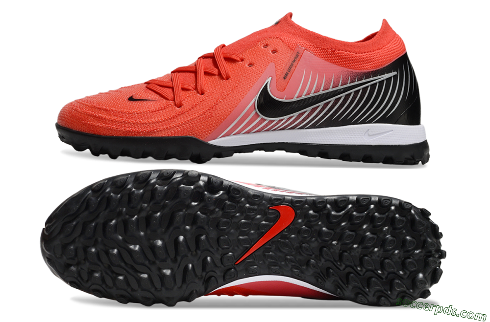 Nike Phantom GX 2 Elite TF Low-Tops Football Shoes - Red/Black/White 0