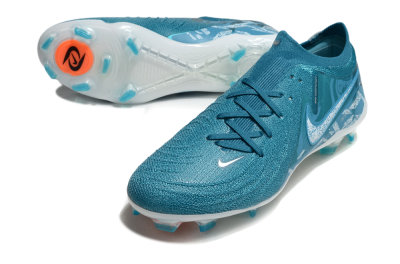 Nike Phantom Luna Elite FG Low-Tops Football Boots - Blue/White