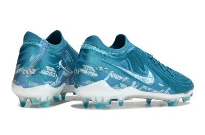 Nike Phantom Luna Elite FG Low-Tops Football Boots - Blue/White