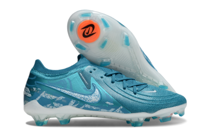 Nike Phantom Luna Elite FG Low-Tops Football Boots - Blue/White
