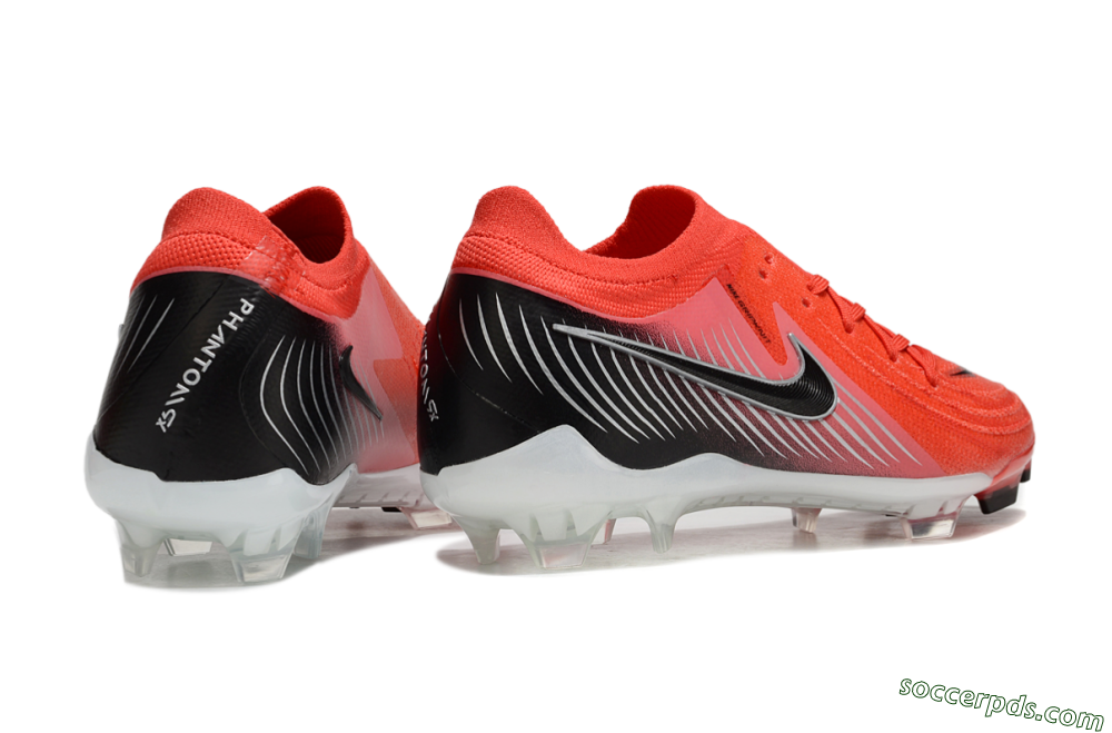 Nike Phantom Luna Elite FG Low-Tops Football Boots - Red/Black/White 6