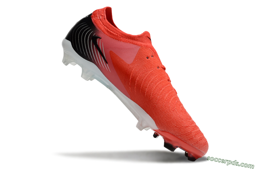 Nike Phantom Luna Elite FG Low-Tops Football Boots - Red/Black/White 4