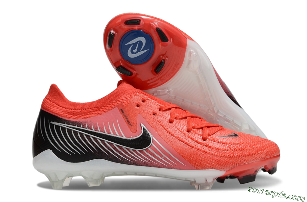 Nike Phantom Luna Elite FG Low-Tops Football Boots - Red/Black/White 1