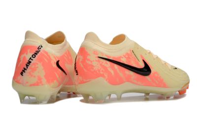 Nike Phantom Luna Elite FG Low-Tops Football Boots - Yellow/Pink/Black