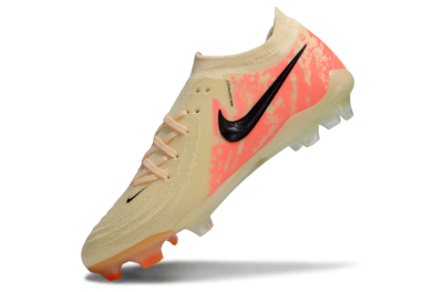 Nike Phantom Luna Elite FG Low-Tops Football Boots - Yellow/Pink/Black