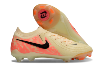 Nike Phantom Luna Elite FG Low-Tops Football Boots - Yellow/Pink/Black