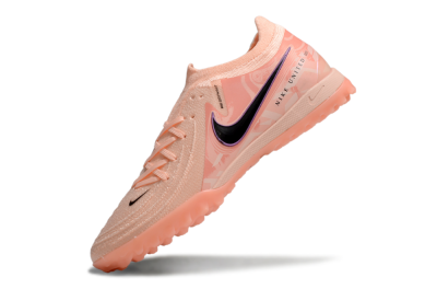 Nike Phantom GX 2 Elite TF Low-Tops Football Shoes - Pink/Black/Purple