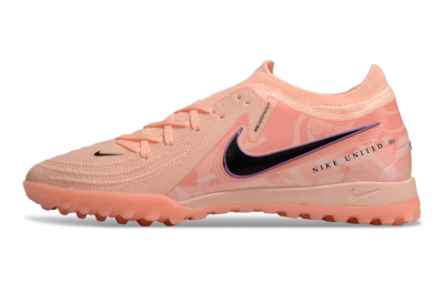 Nike Phantom GX 2 Elite TF Low-Tops Football Shoes - Pink/Black/Purple