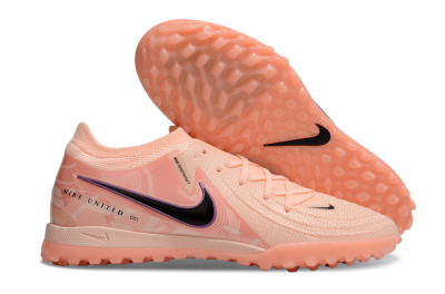 Nike Phantom GX 2 Elite TF Low-Tops Football Shoes - Pink/Black/Purple