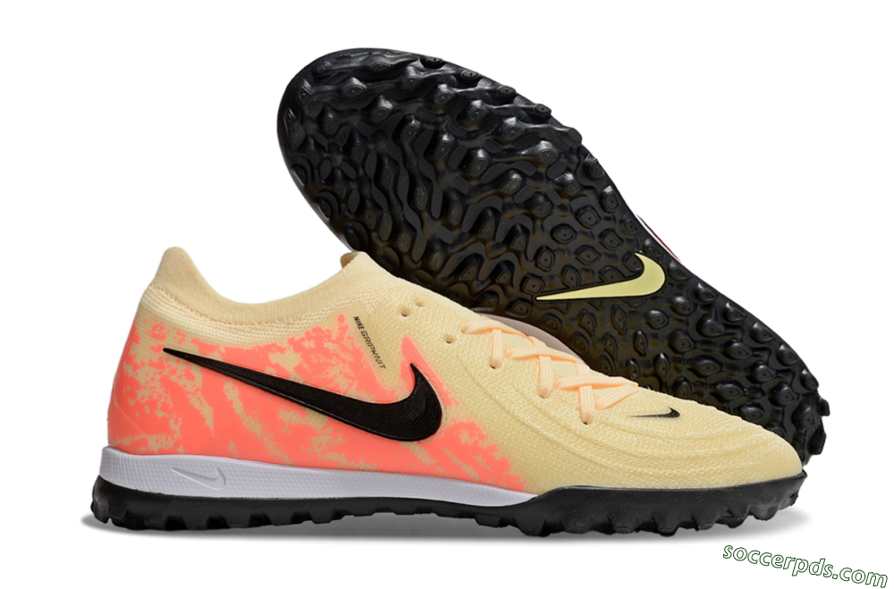 Nike Phantom GX 2 Elite TF Low-Tops Football Shoes - Yellow/Black/Red 1
