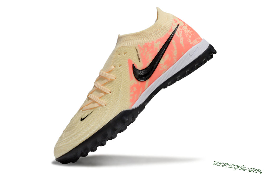 Nike Phantom GX 2 Elite TF Low-Tops Football Shoes - Yellow/Black/Red 5