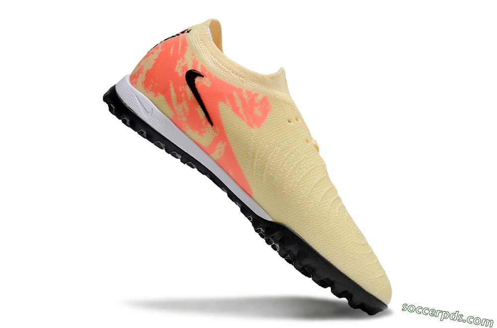 Nike Phantom GX 2 Elite TF Low-Tops Football Shoes - Yellow/Black/Red 4