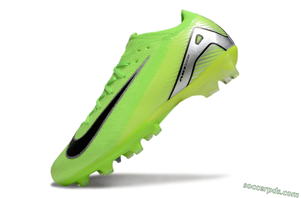Nike Air Zoom Mercurial Vapor 16 Elite AG Low-Tops Football Boots - Yellow/Black/Silver 5