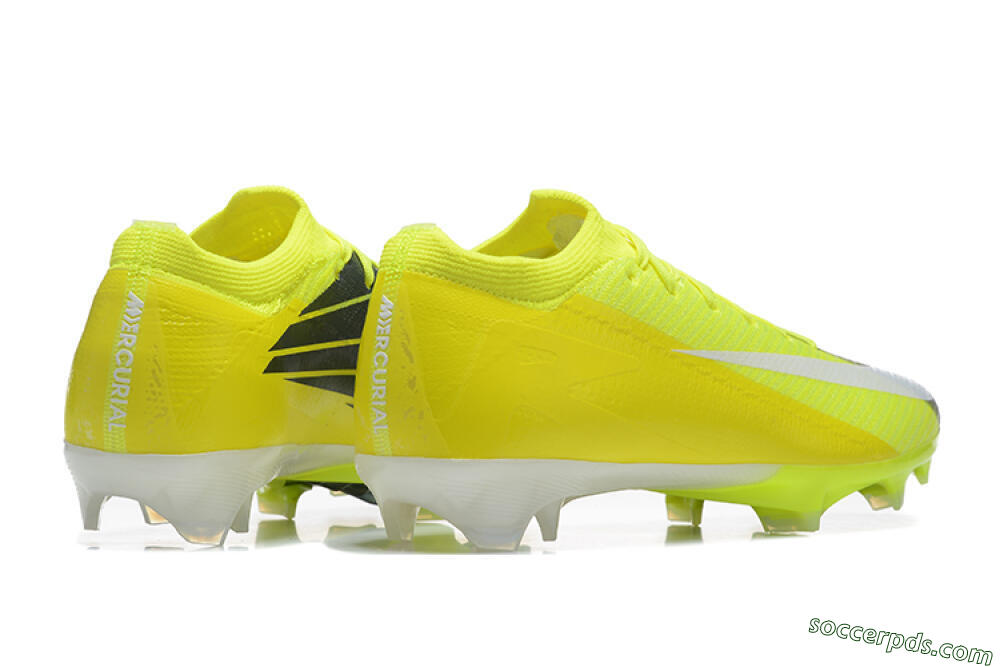 Nike Air Zoom Mercurial Vapor 16 Elite FG Low-Tops Football Boots - Yellow/Black/White 9