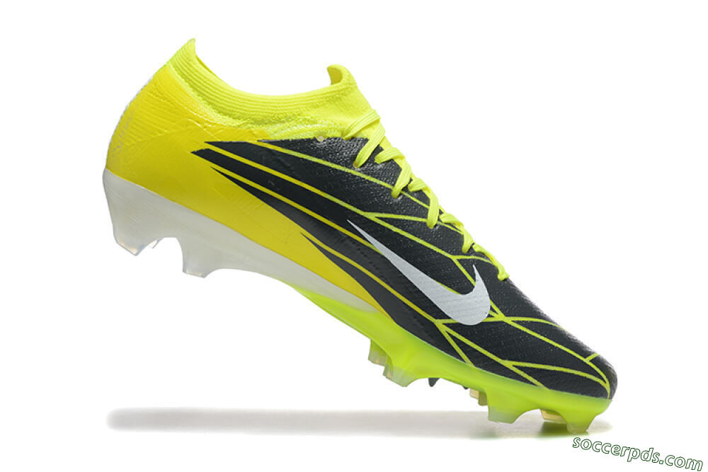 Nike Air Zoom Mercurial Vapor 16 Elite FG Low-Tops Football Boots - Yellow/Black/White 7