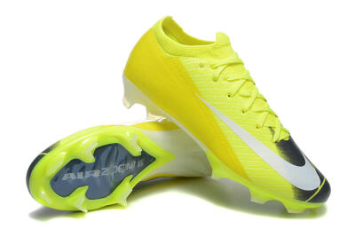 Nike Air Zoom Mercurial Vapor 16 Elite FG Low-Tops Football Boots - Yellow/Black/White