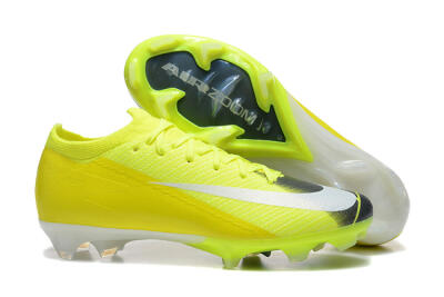 Nike Air Zoom Mercurial Vapor 16 Elite FG Low-Tops Football Boots - Yellow/Black/White