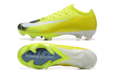Nike Air Zoom Mercurial Vapor 16 Elite FG Low-Tops Football Boots - Yellow/Black/White