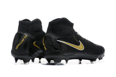 Nike Phantom Luna Elite FG High-Tops Football Boots - Black/Gold